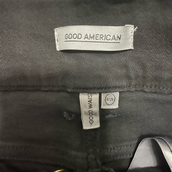 Like New Good American “Good Waist” Button Fly High Waisted Jeans - Size 0/25 - Picture 10 of 16